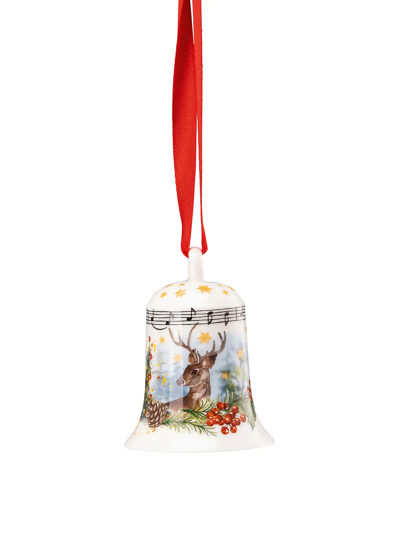 HUTSCHENREUTHER | Weihnachts Porzellan Glocke 2022 Am Weihnachtsbaum | 